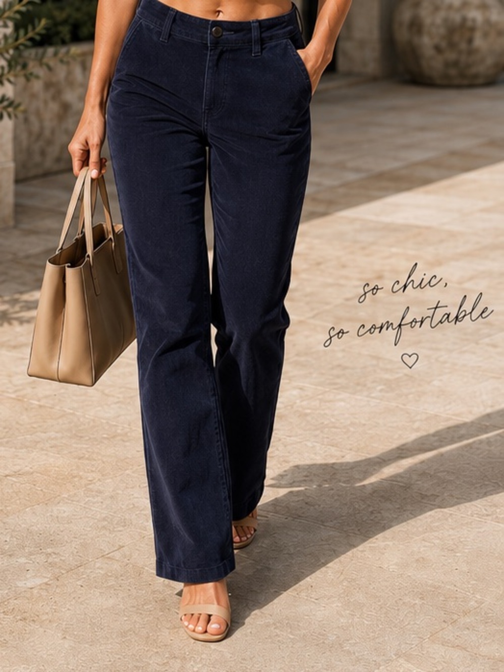 Madewell Navy Straight-Leg Jeans — Tailored Everyday Pant